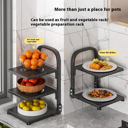 Kitchen Countertop Pot Rack
