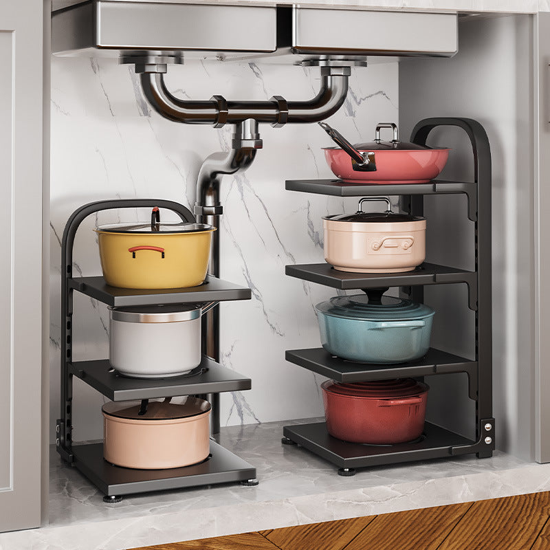 Kitchen Countertop Pot Rack
