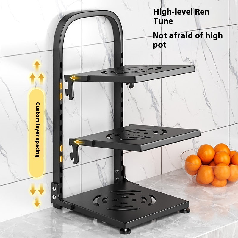 Kitchen Countertop Pot Rack