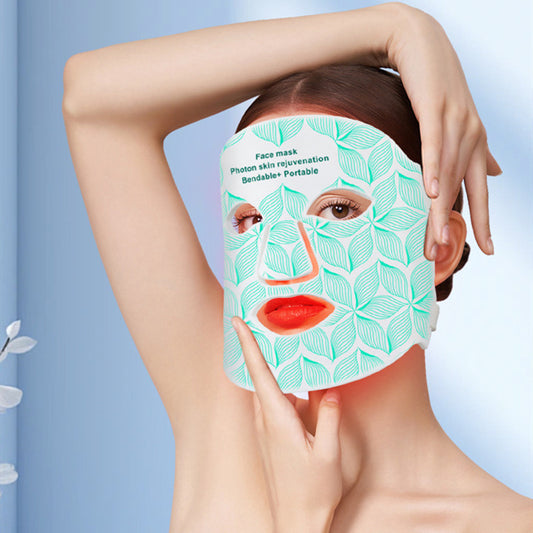 8 Colors + Infrared LED Face Mask