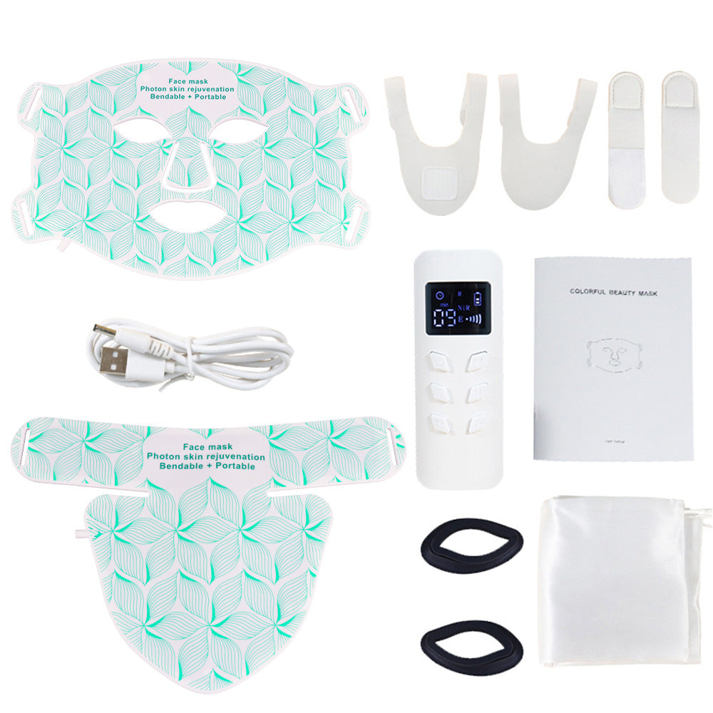 8 Colors + Infrared LED Face Mask