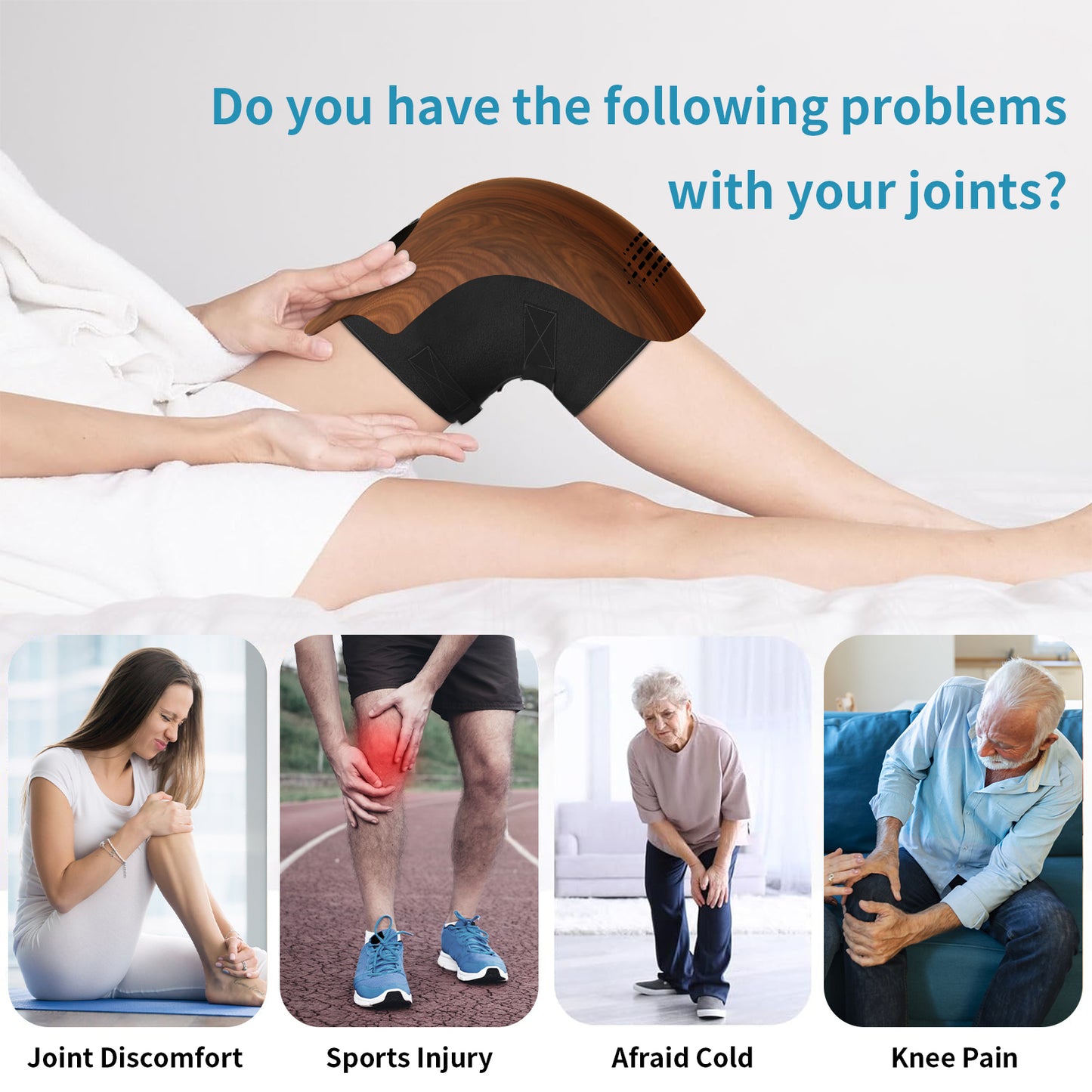Electric Heating Knee Massager